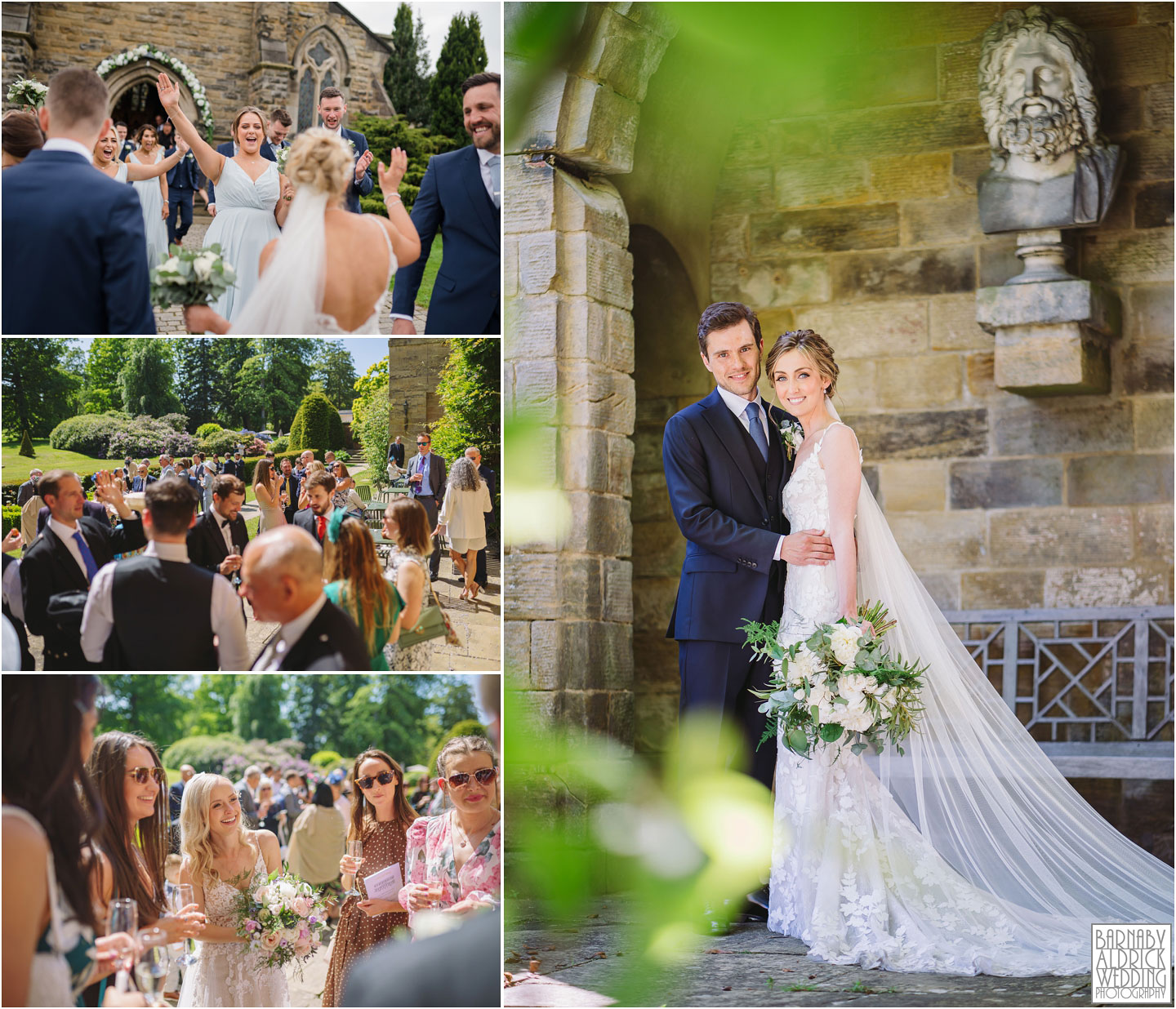 Wedding photos at Rudding Park near Harrogate in Yorkshire