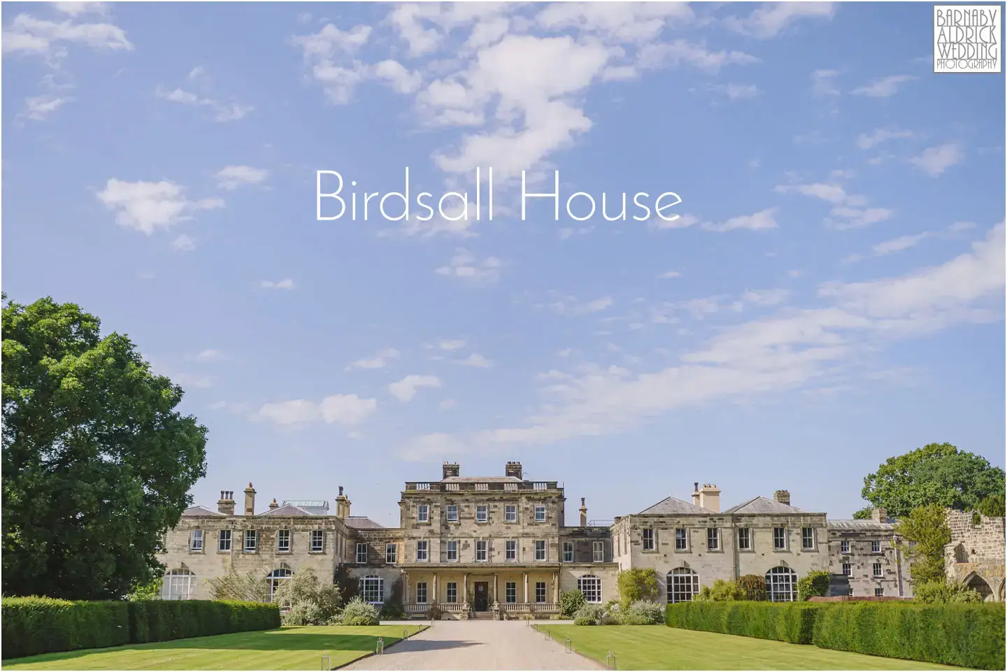 Birdsall House Yorkshire Country House Stately Home Wedding Venue