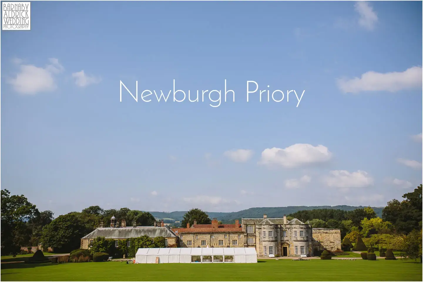 Newburgh Priory Yorkshire Country House Stately Home Wedding Venue