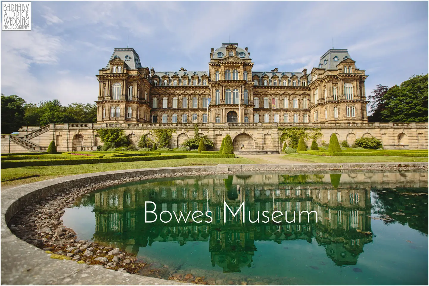 Bowes Museum Yorkshire Country House Stately Home Wedding Venue