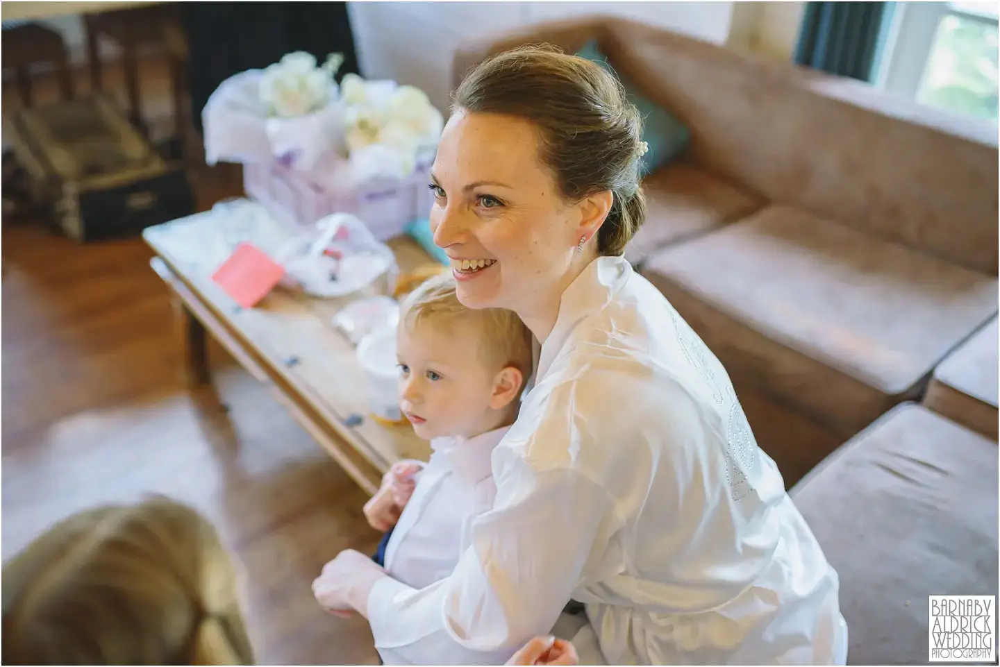 family focussed fun Yorkshire wedding photographer