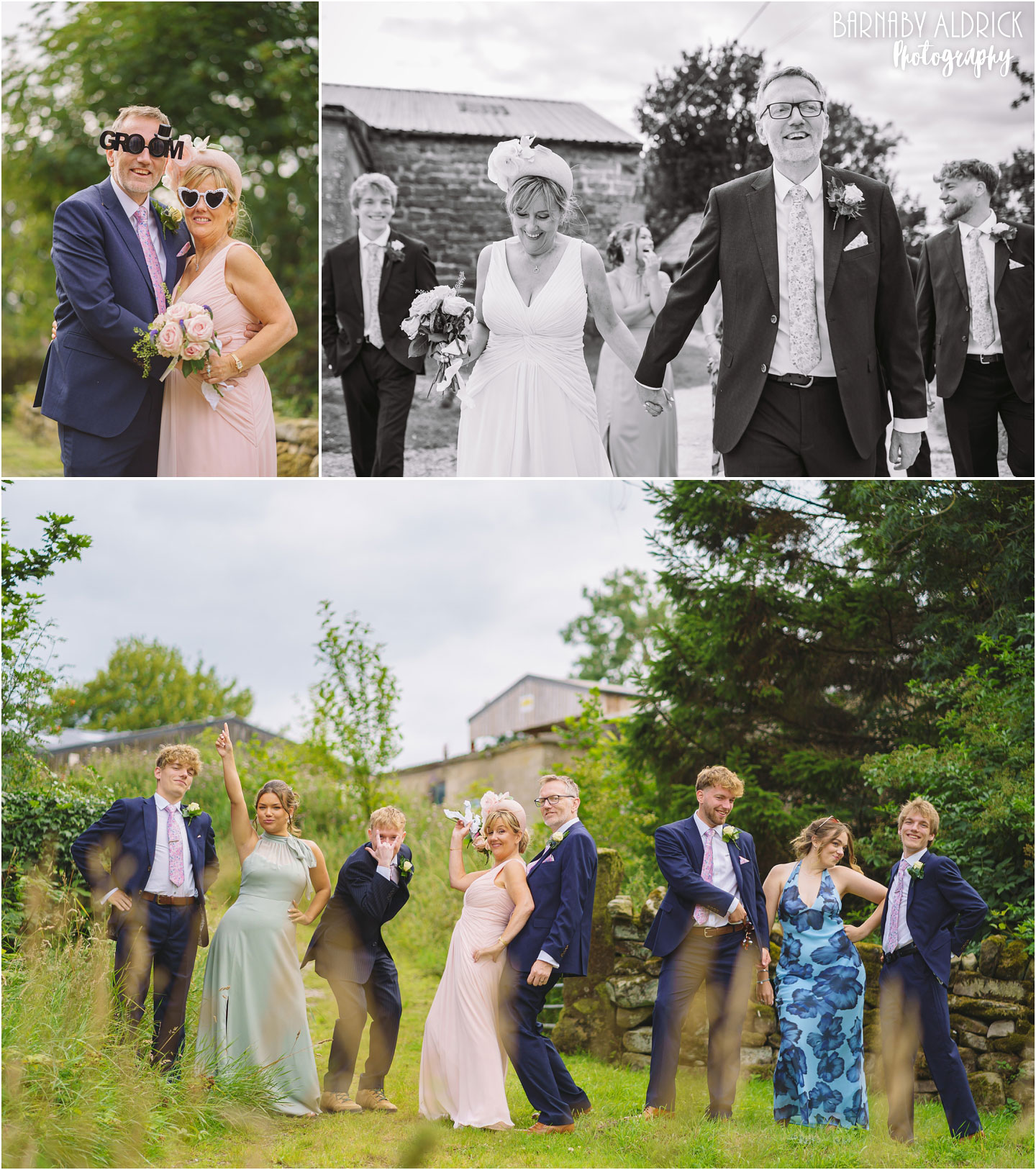 The Owl Barn wedding reception at Little Seed Field in Nidderdale in Yorkshire