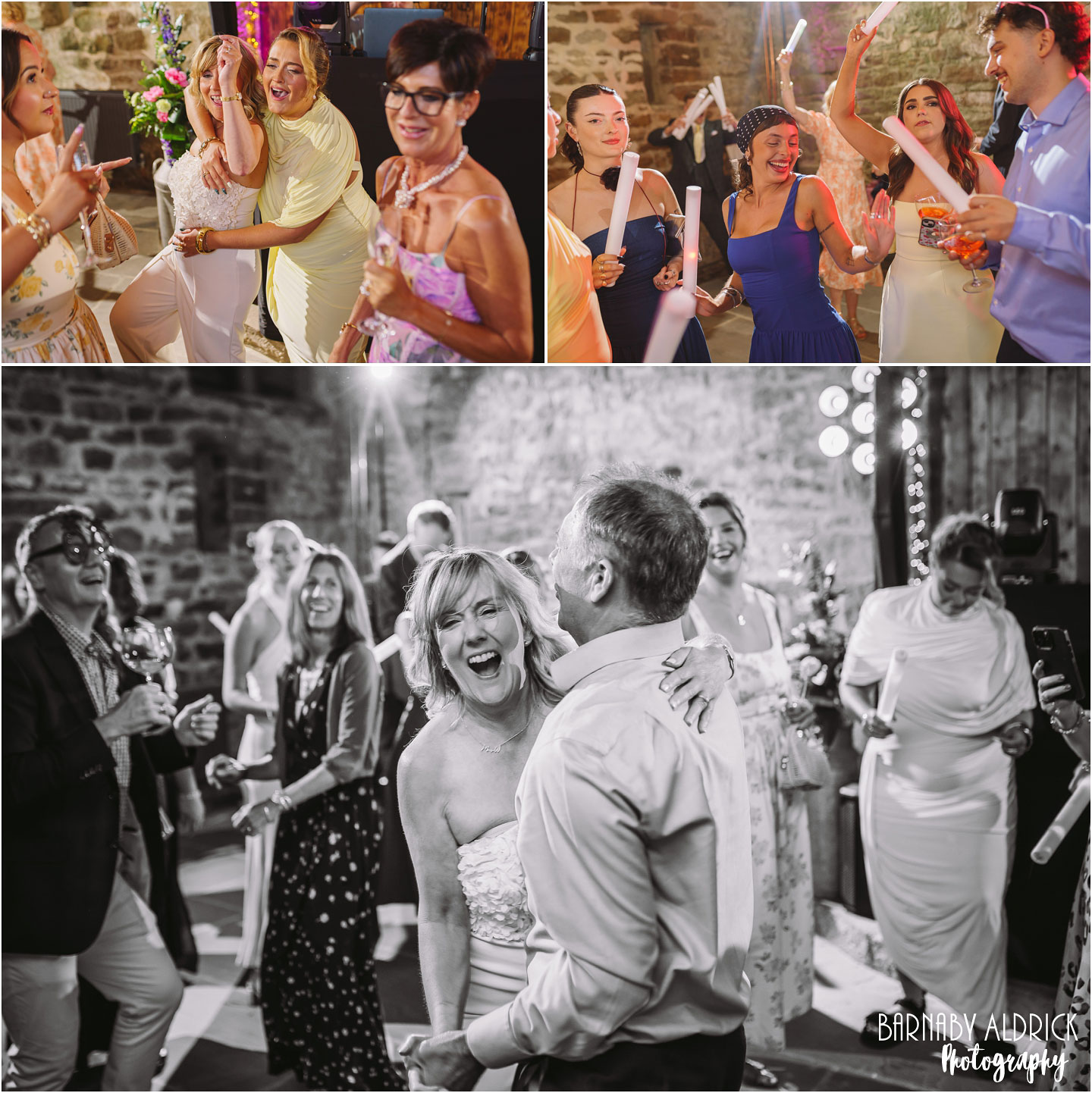 Fun Yorkshire party wedding photographer