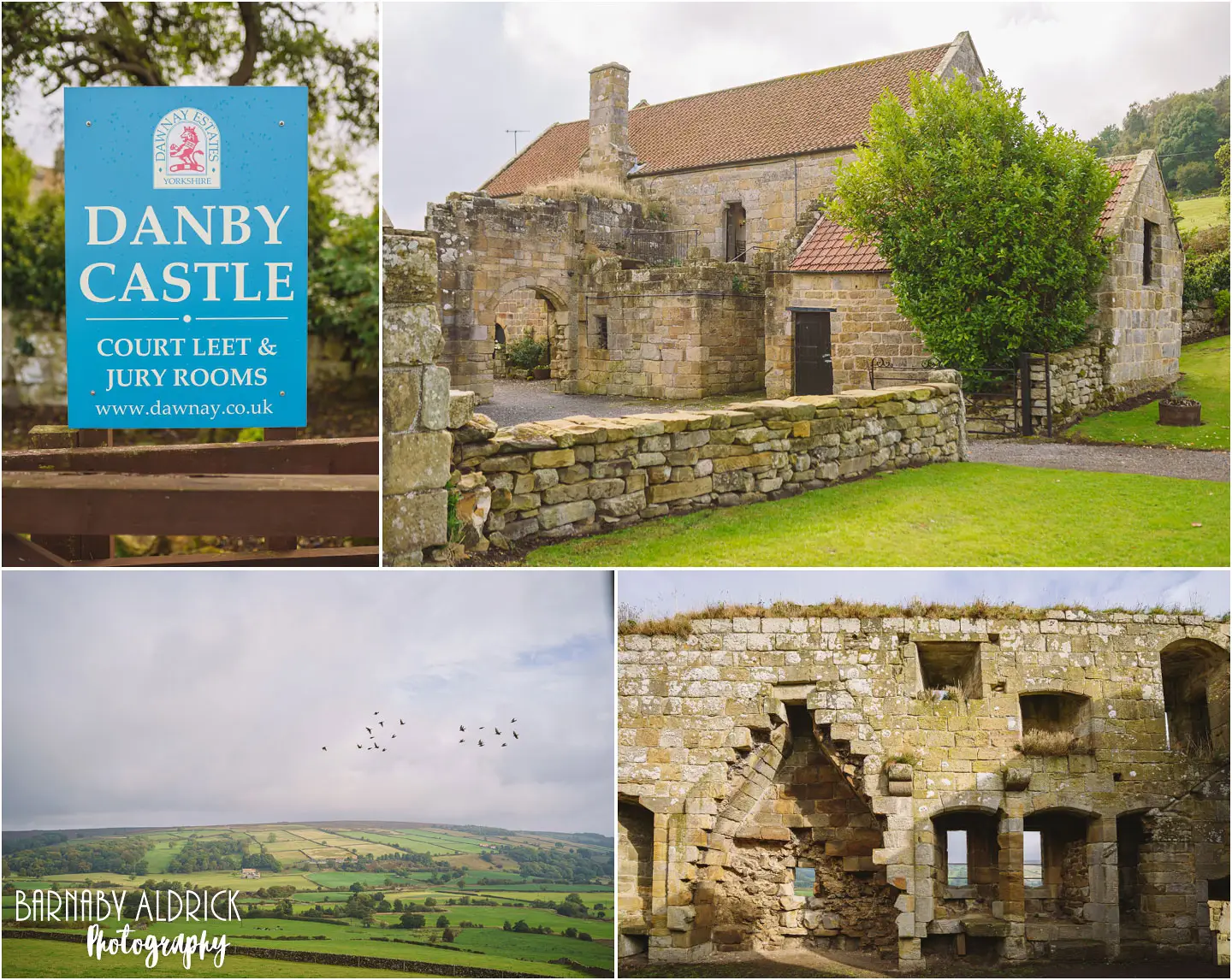 Danby Castle Barn Yorkshire Wedding Photos