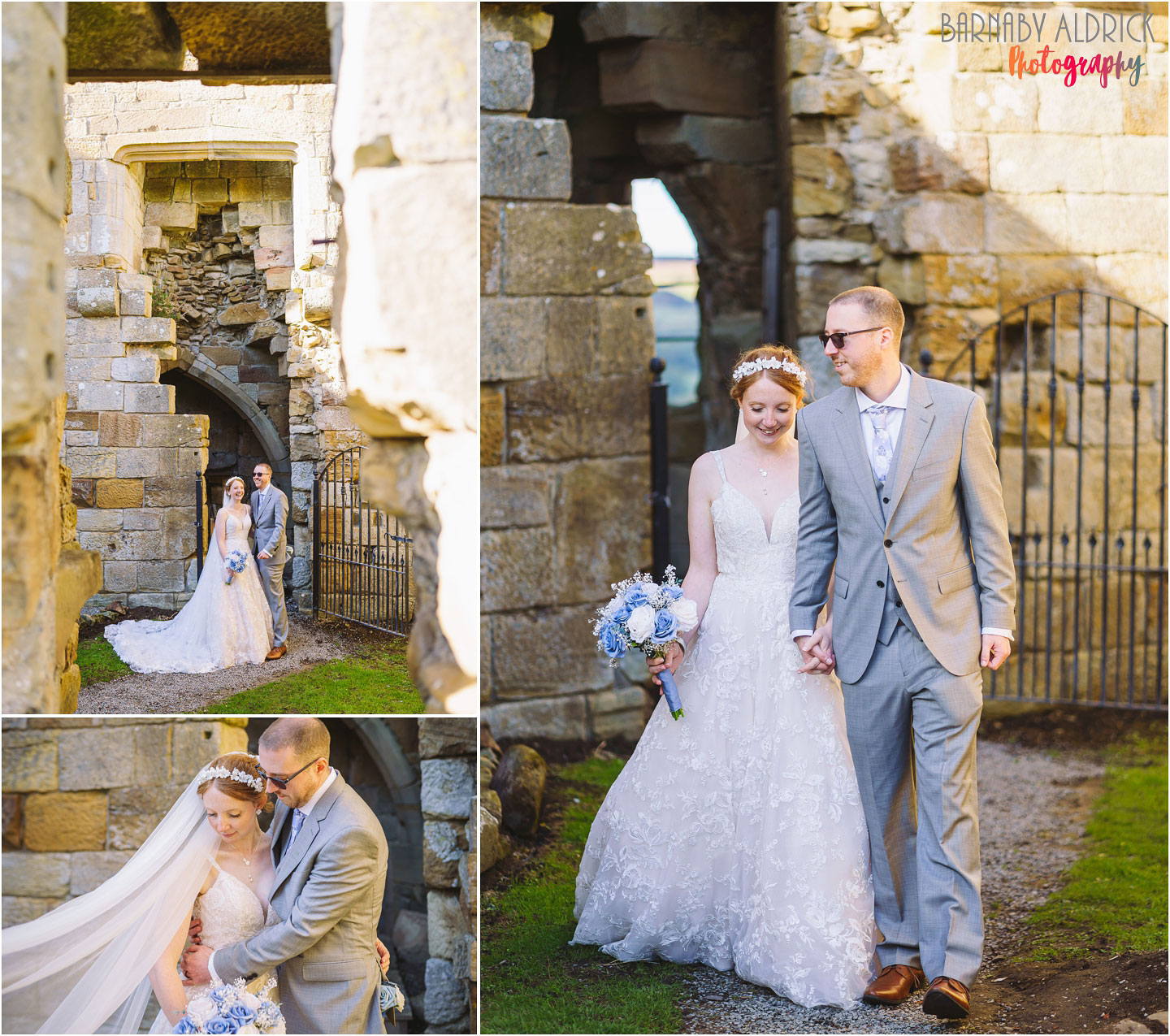 Wedding Photos at Danby Castle in the North Yorkshire Moors