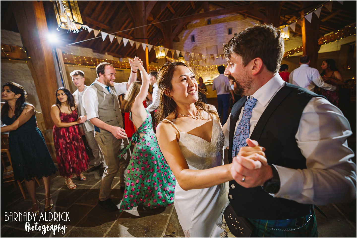 Ceilidh National Trust wedding venue East Riddlesden Hall Airdale barn wedding Venue Yorkshire