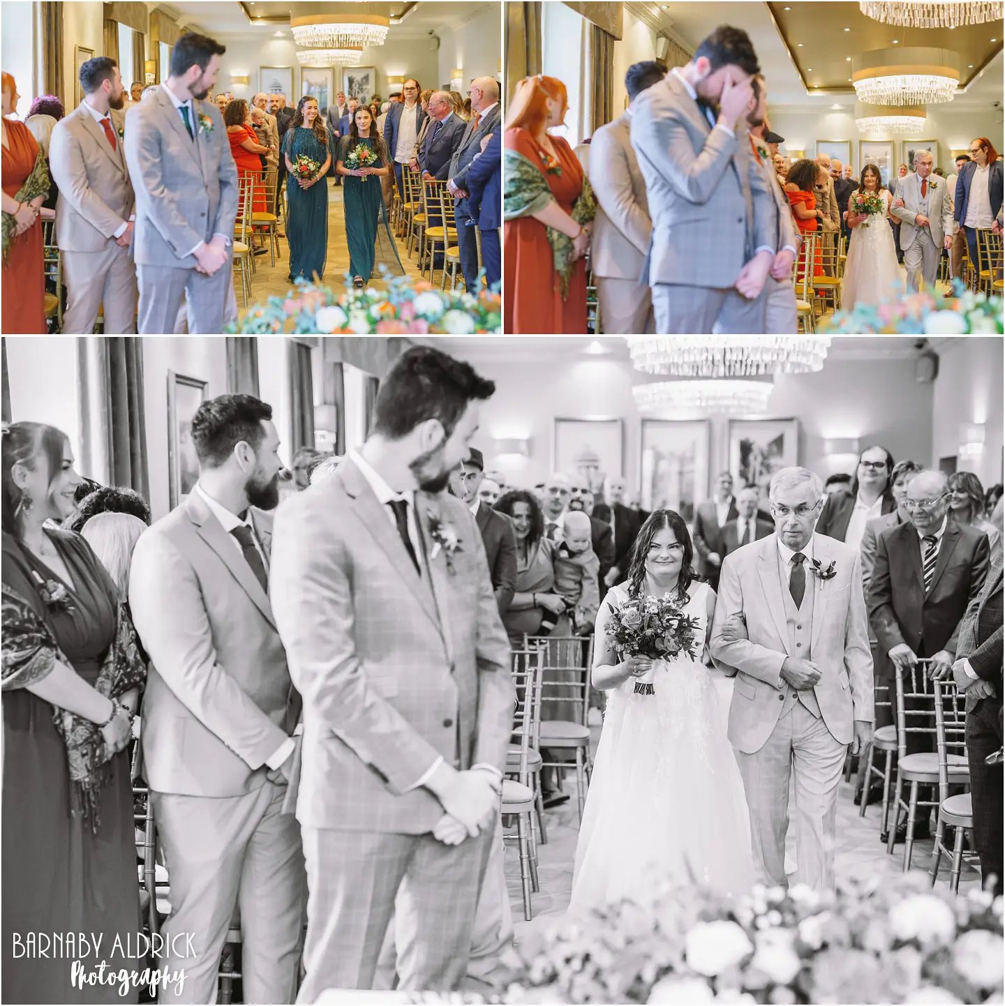 Wedding photography at the Mansion in Leeds