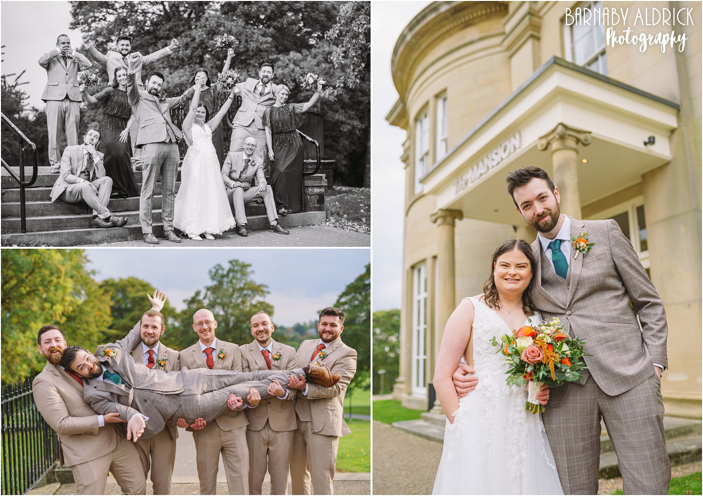 Wedding Photos at The Mansion in Leeds in West Yorkshire