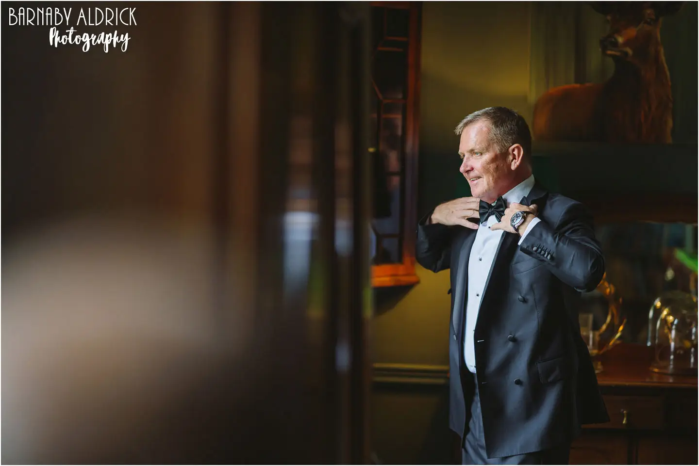 Middleton Lodge Billiard Room groom preparations