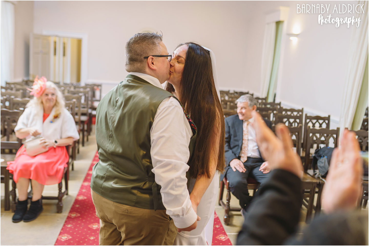 York Register Office civil ceremony wedding photos