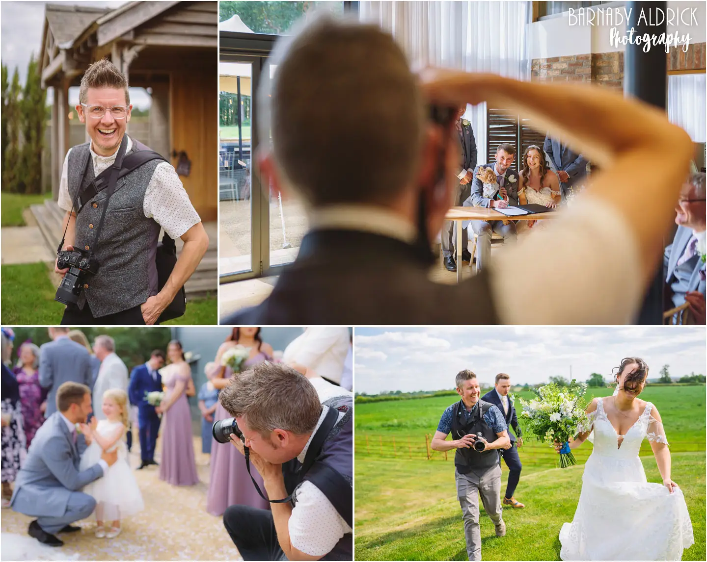 Leeds-based Yorkshire photographer Barnaby Aldrick has almost 20 years experience photographing weddings