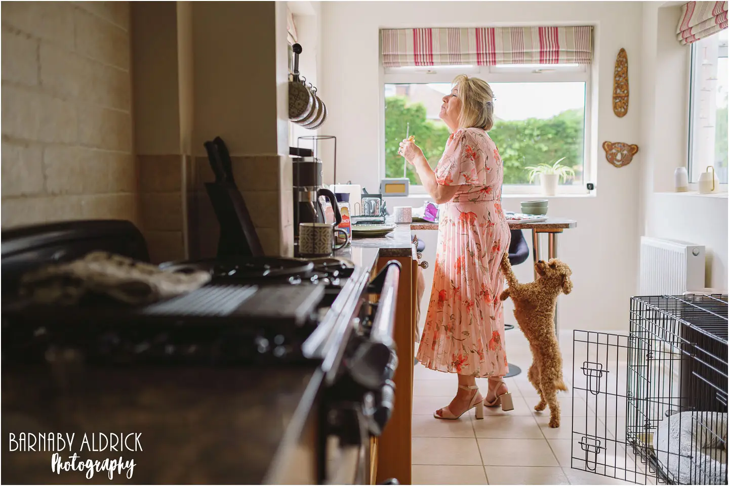 Fun Grooms preparation photos in Yorkshire