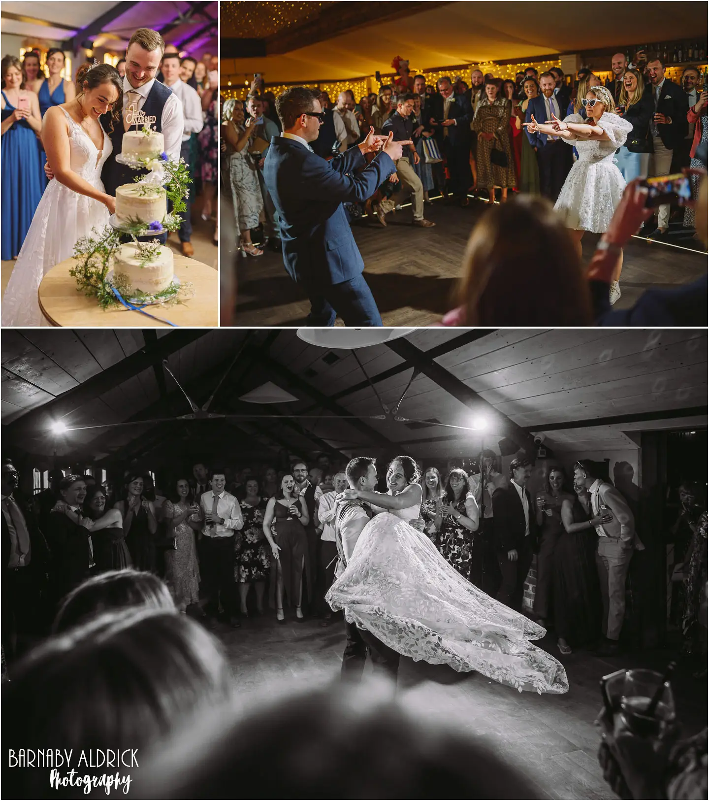 First dance wedding photography at The Normans in Yorkshire, Creative first dance wedding photos at Grangefields in Derbyshire