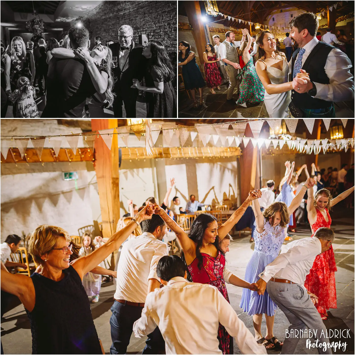 East Riddlesden Hall Ceilidh dancefloor wedding photography