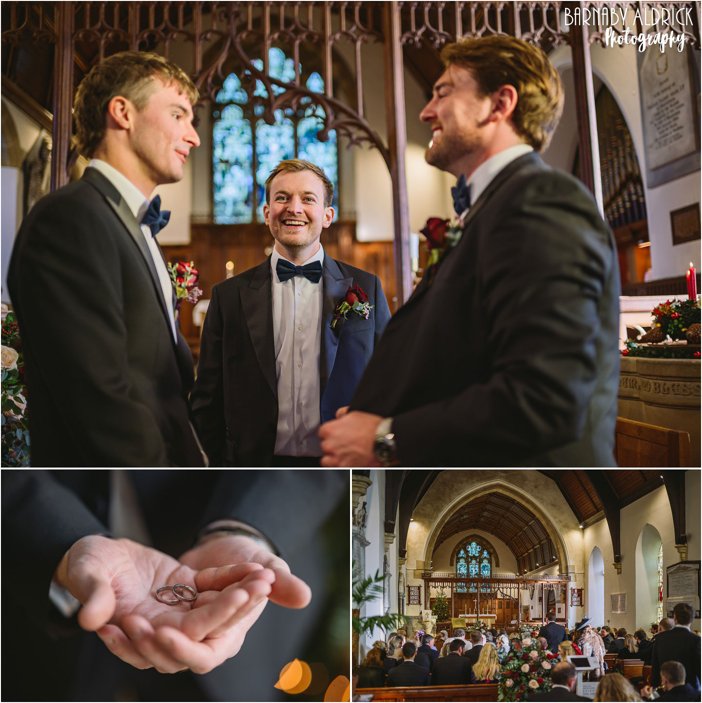 York village church wedding photos