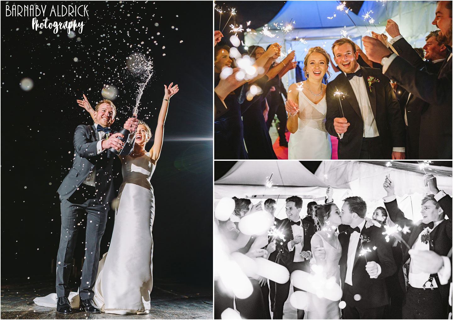 Fun creative Yorkshire wedding photos