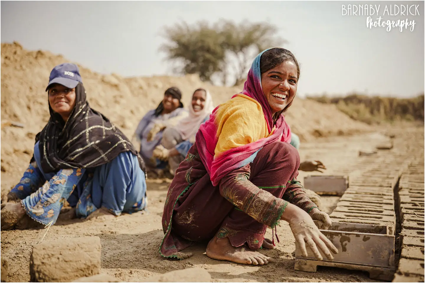 Brick works street photography Pakistan 2026