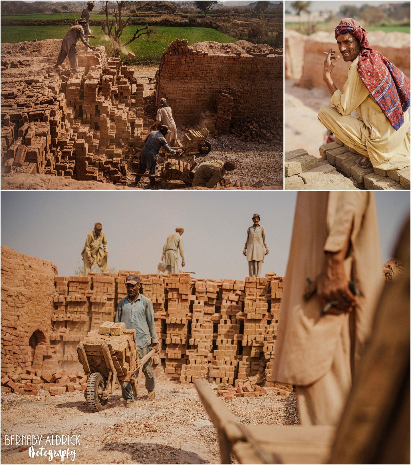 Brick works street photos pakistan 2026