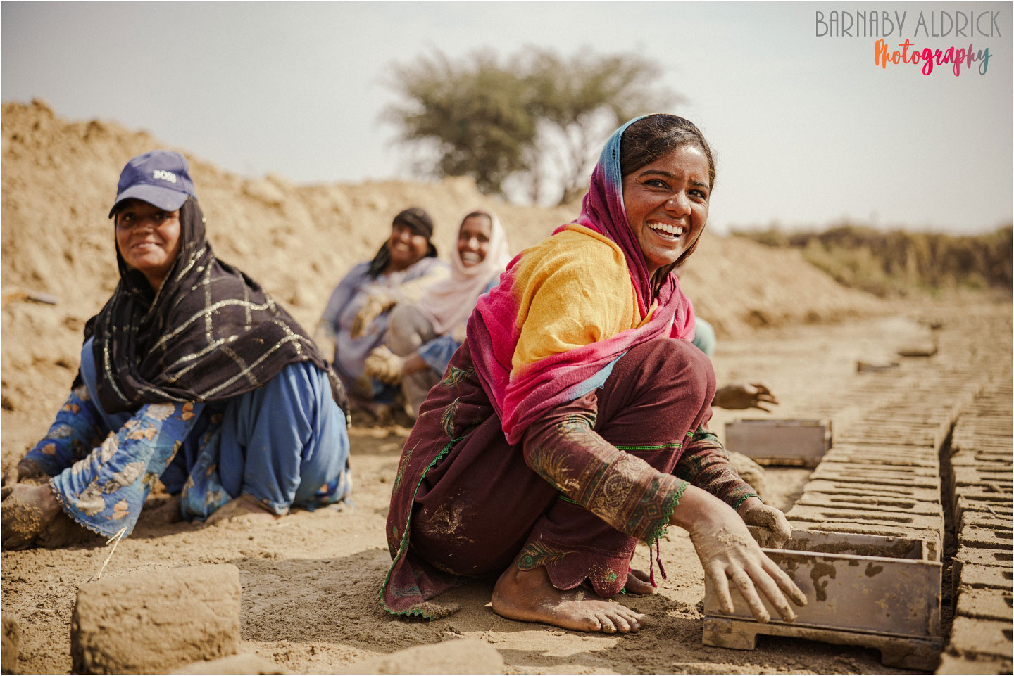 Brick works street photography Pakistan 2026