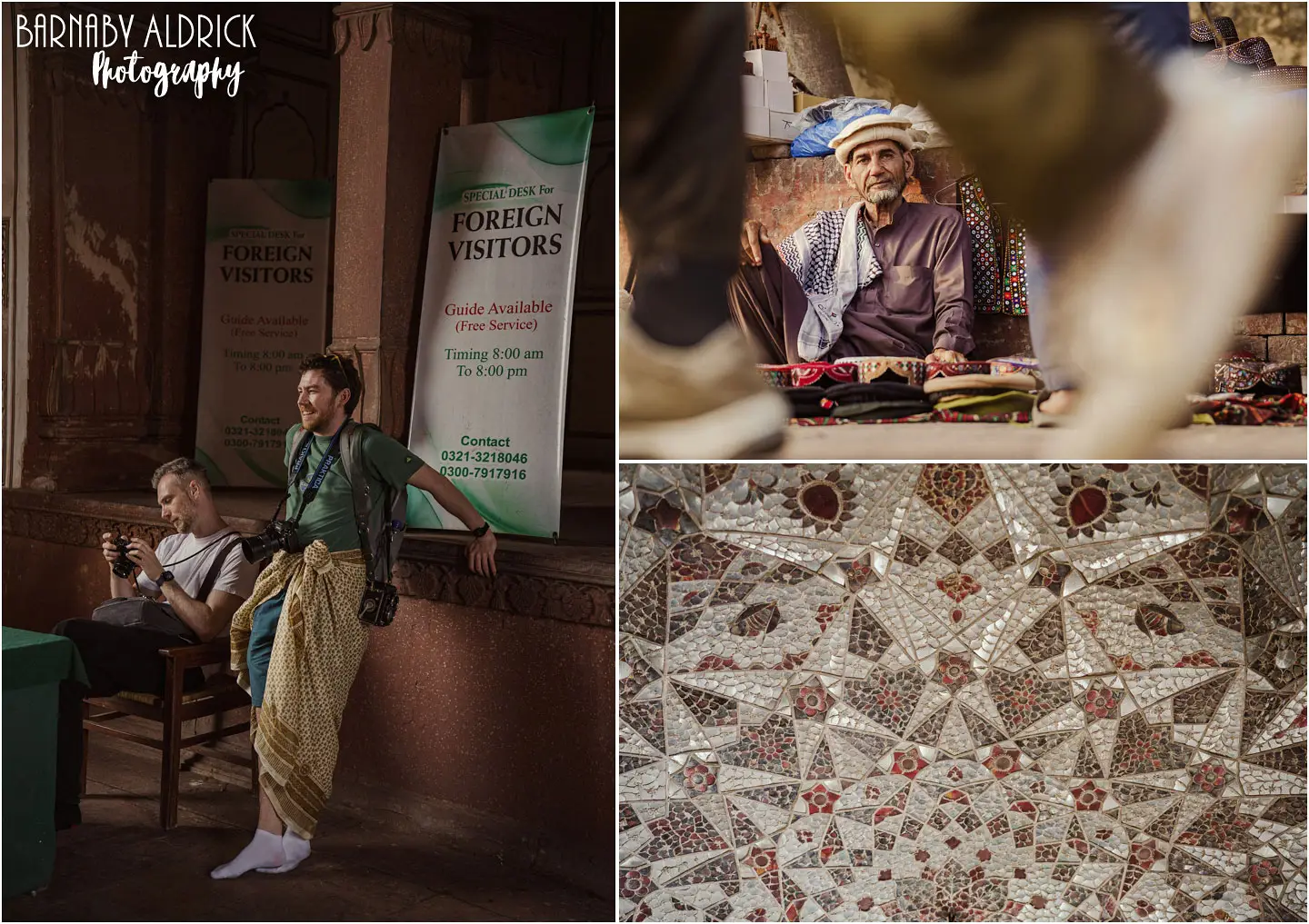 International Tourism at Badshahi Mosque