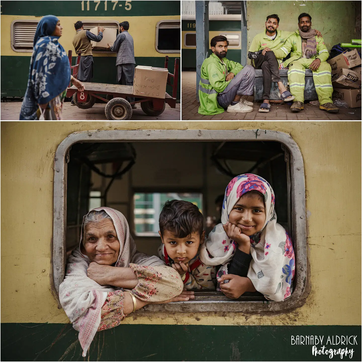 Lahore Junction Railway Station travel photography people scene