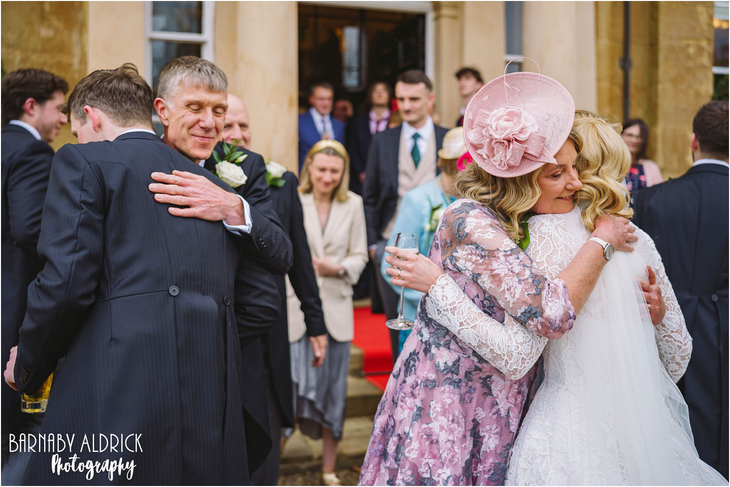 natural candid wedding photography at Bowcliffe Hall in Yorkshire
