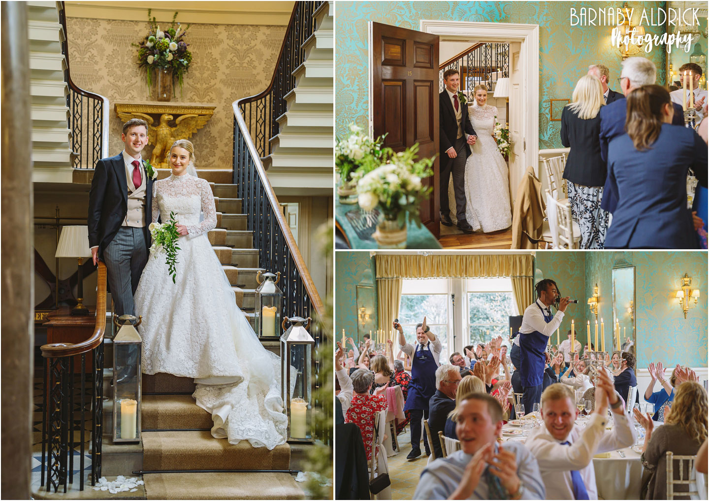 Wedding photos at Bowcliffe Hall in Yorkshire