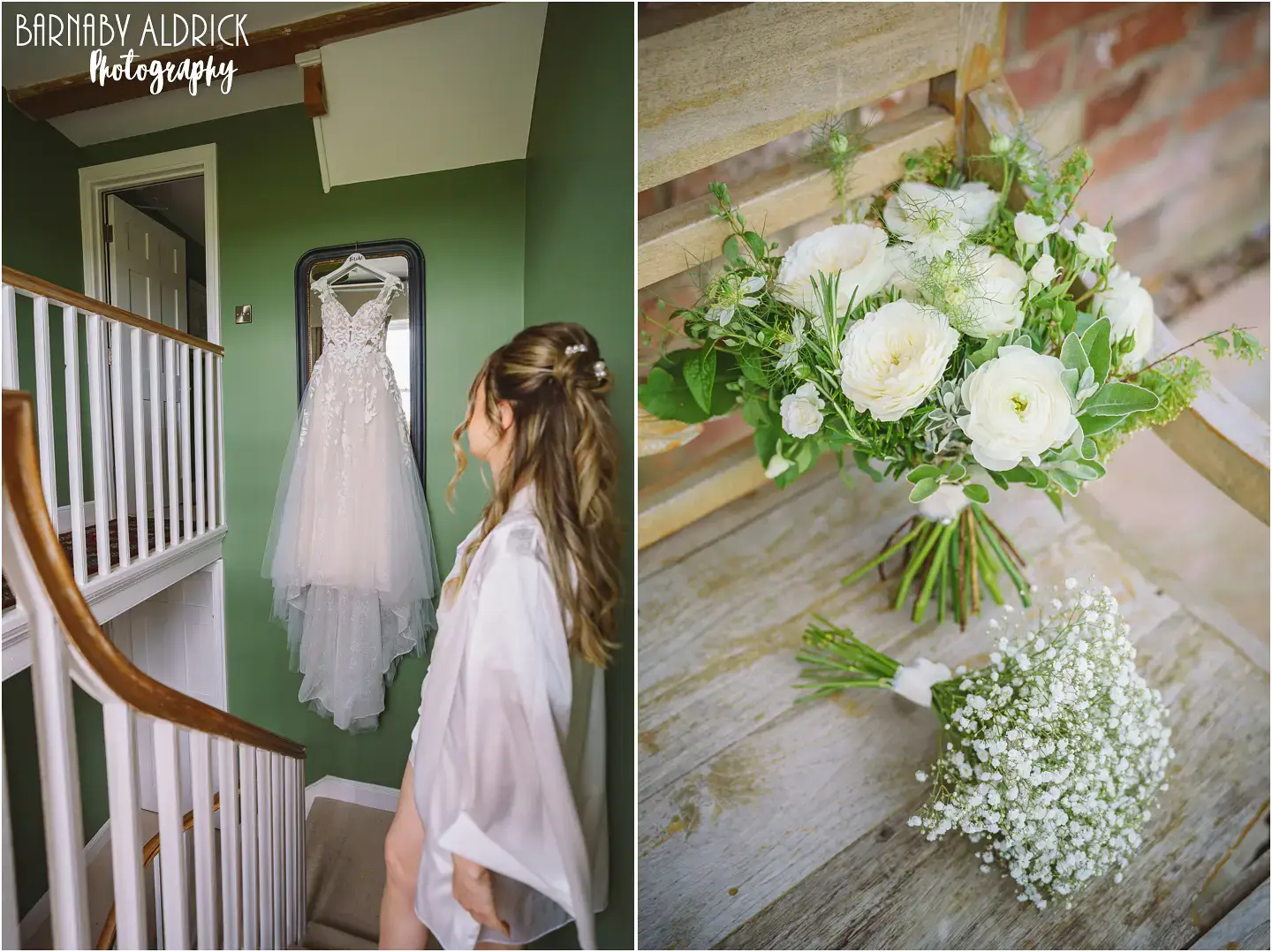 Riverlands Wedding Barns Bridal preparations Farmhouse East Yorkshire