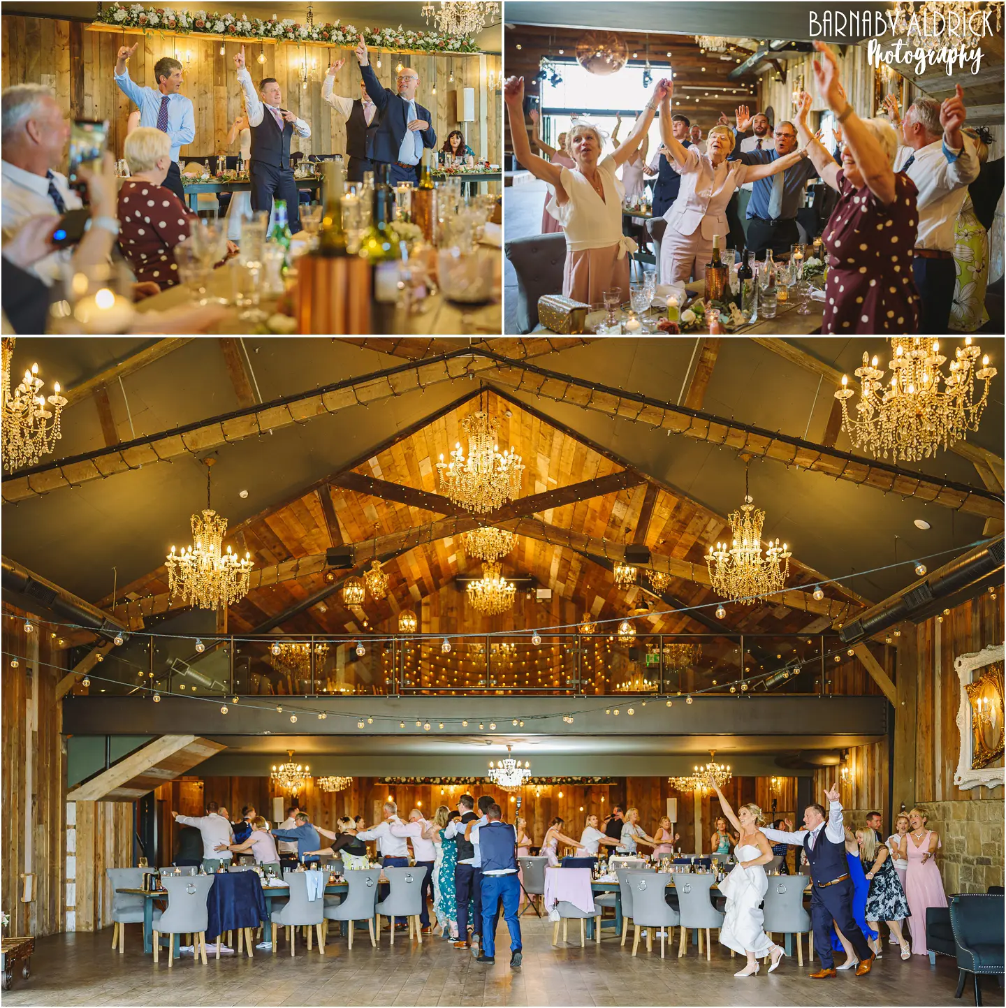 Secret singing waiters in Yorkshire at Wharfedale Grange 