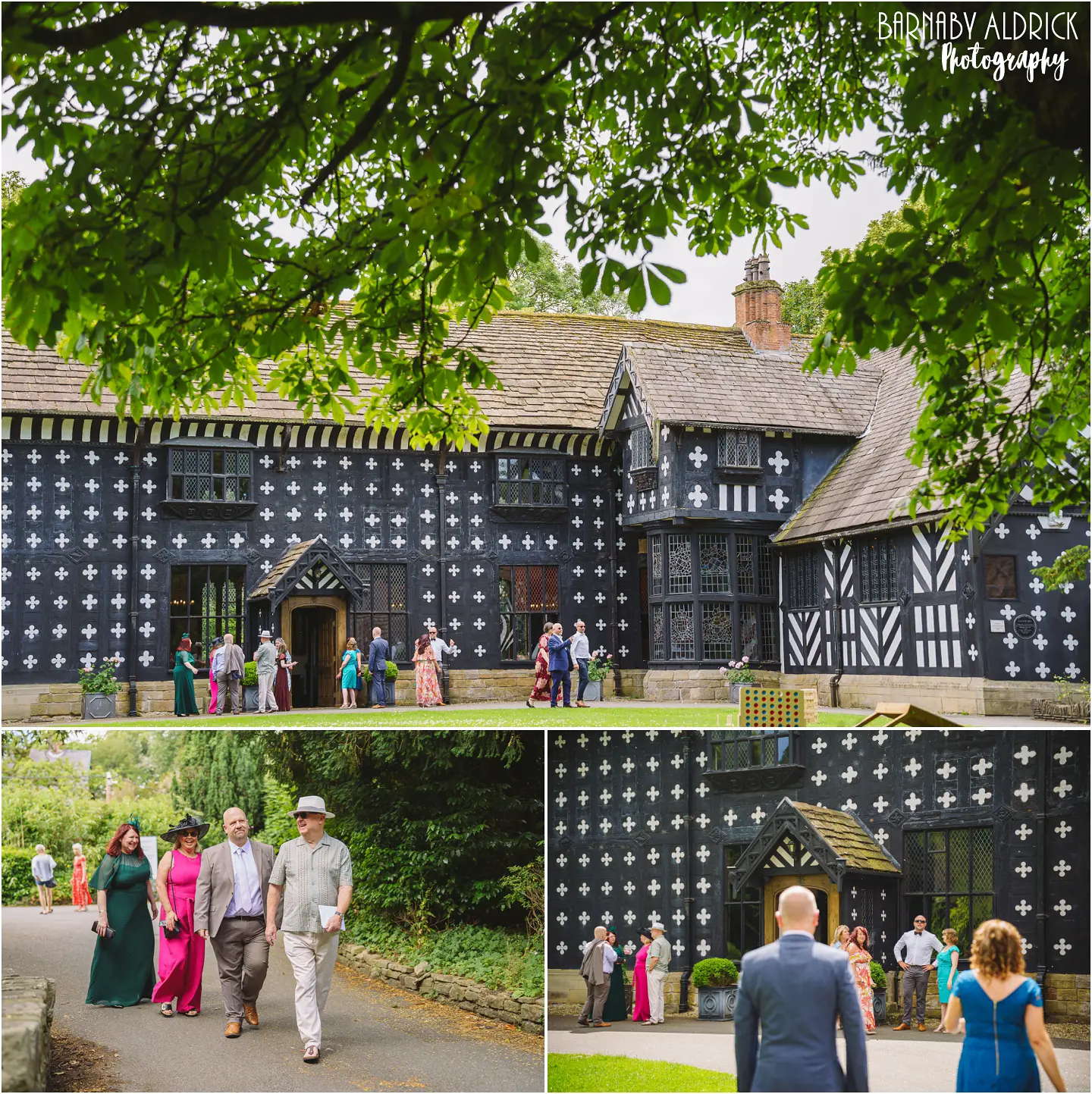 Wedding at Samlesbury Hall near Preston in Lancashire