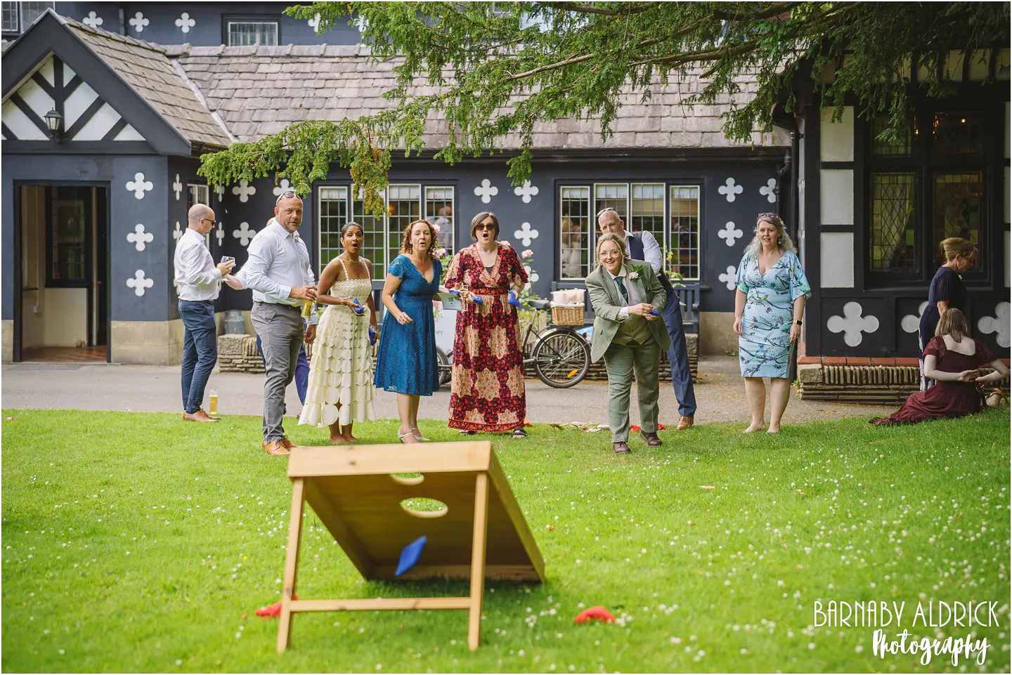Afternoon reception entertainment ideas at Samlesbury Hall near Preston in Lancashire