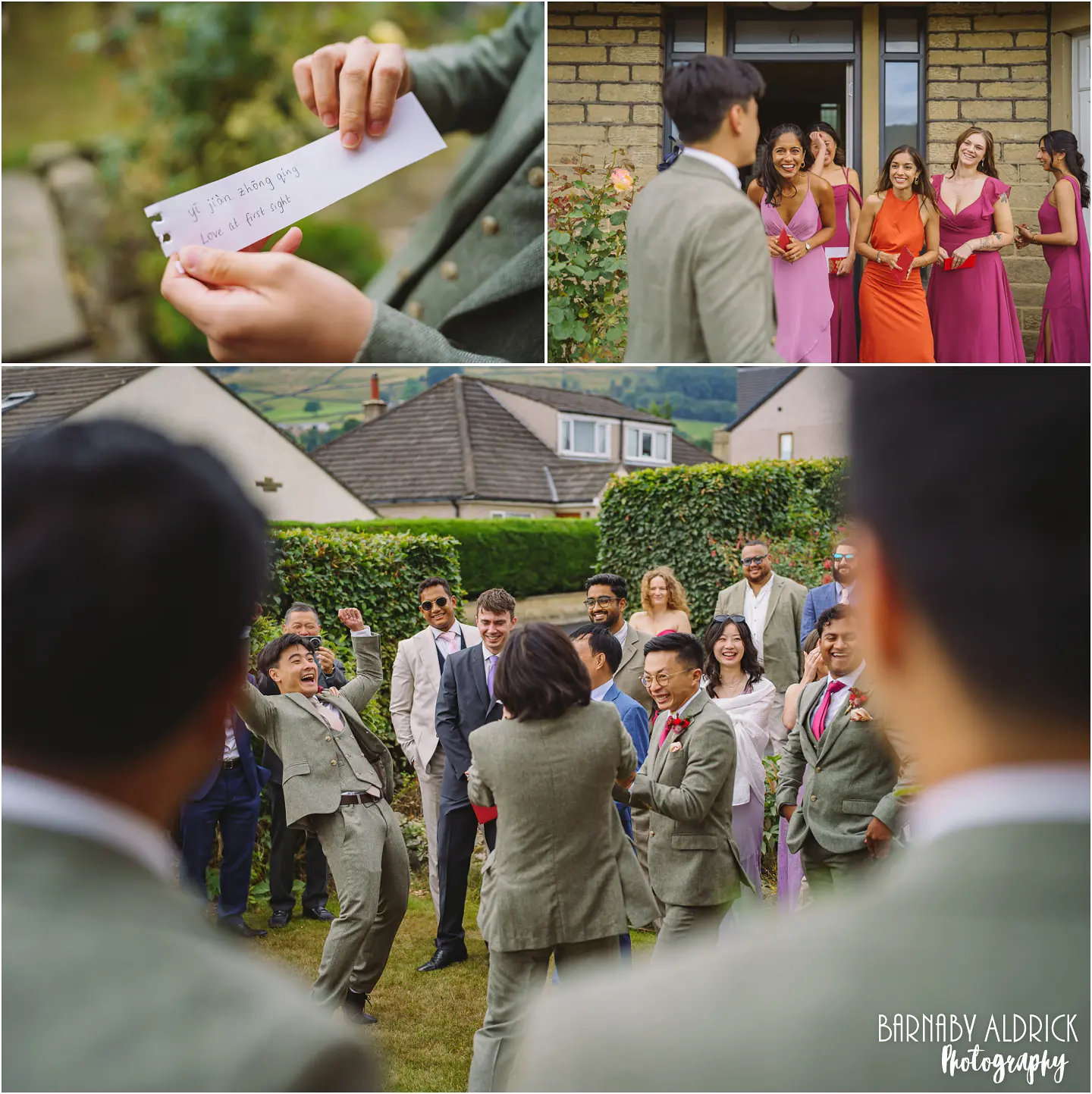 Chinese Door Games at a Yorkshire Wedding