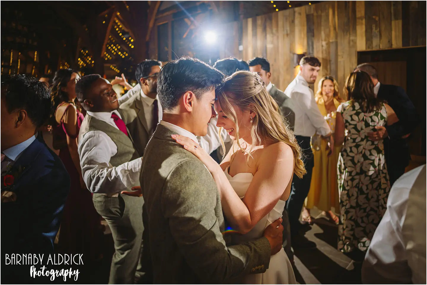 Candid Wedding Photos at The Tithe Barn at Bolton Abbey