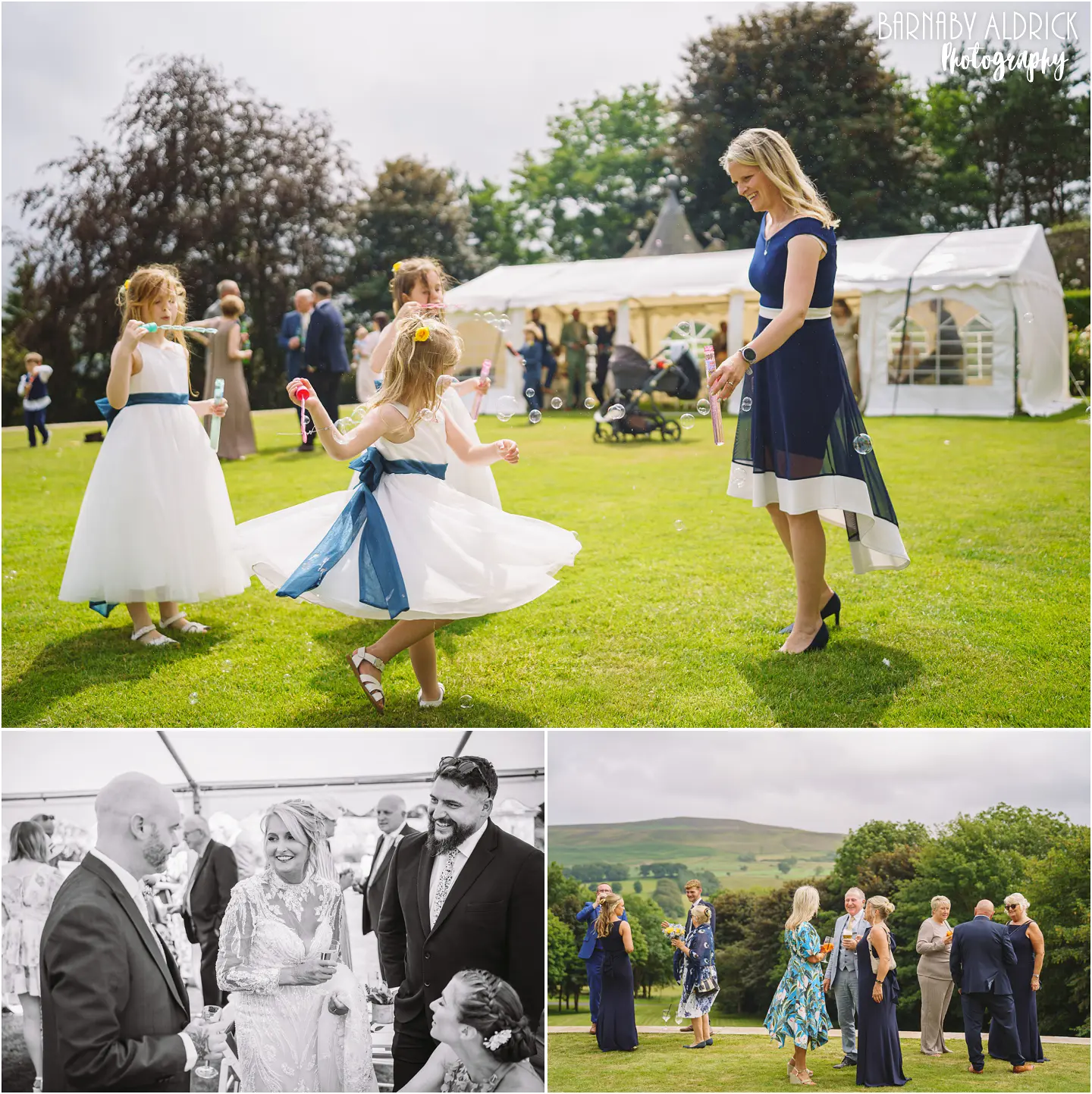 Tupgill House Wedding Photos in North Yorkshire