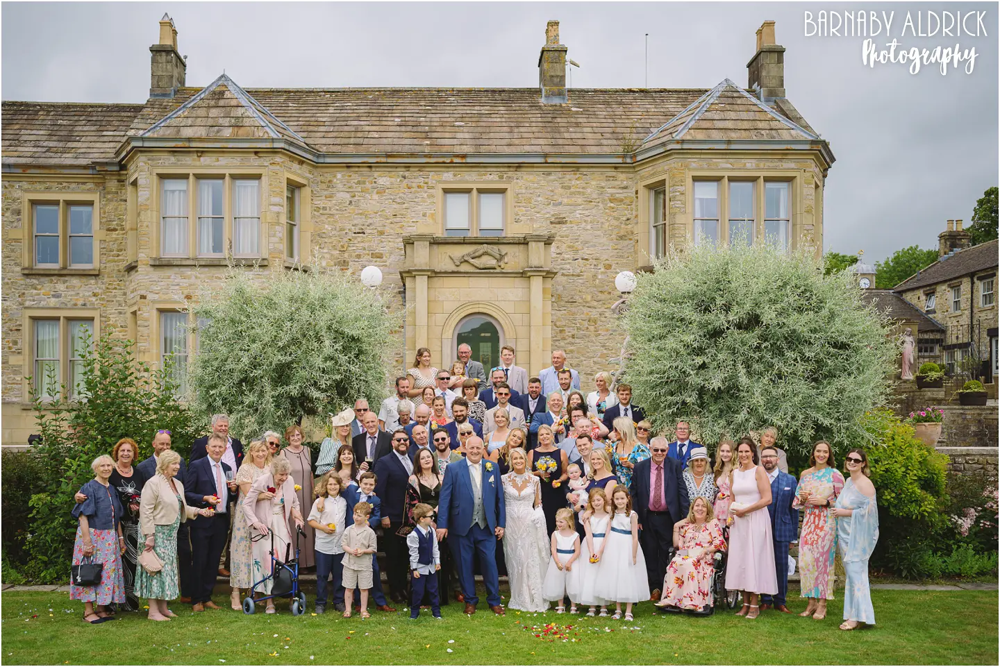 Tupgill House Wedding Photos at The Forbidden Corner in Yorkshire