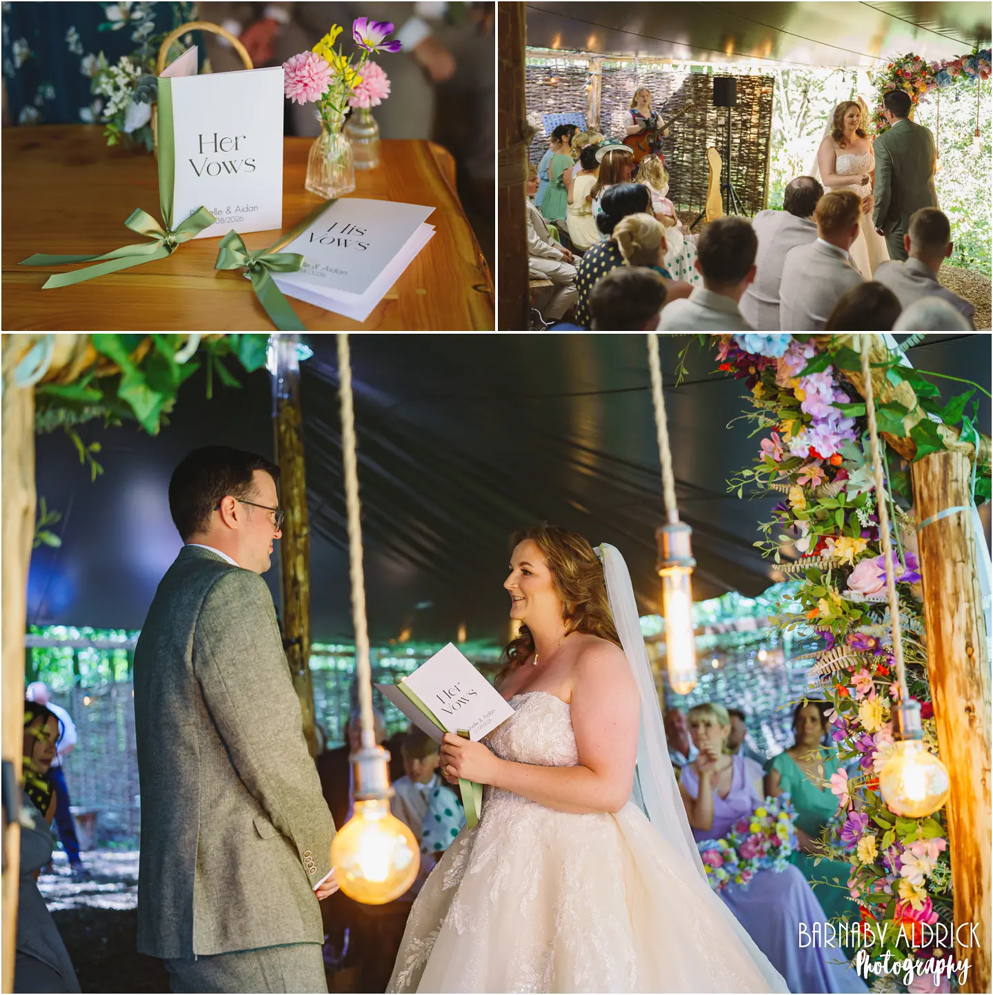 Cockley Wood Wedding ceremony Photos Wakefield Yorkshire