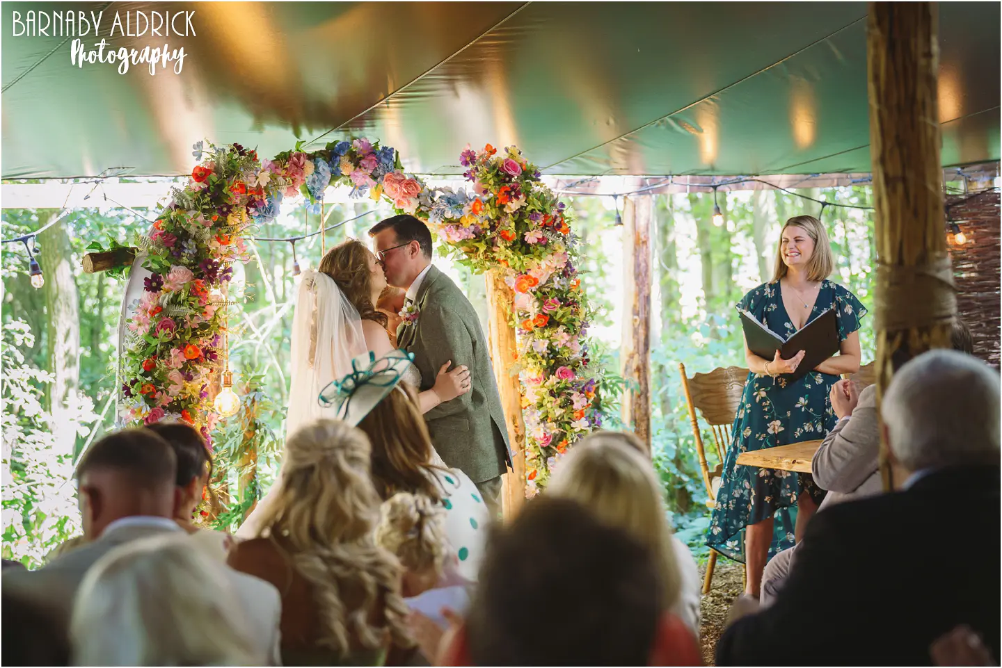 Cockley Wood Wedding celebrant ceremony Photos Wakefield Yorkshire