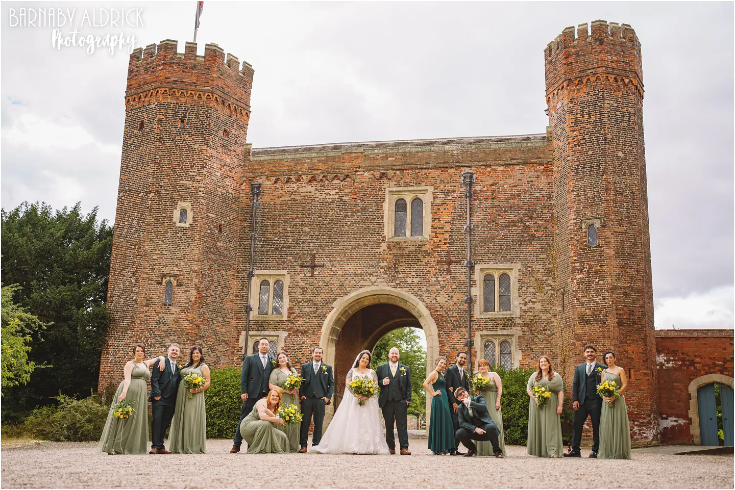 Relaxed wedding photography at Hodsock Priory Nottinghamshire