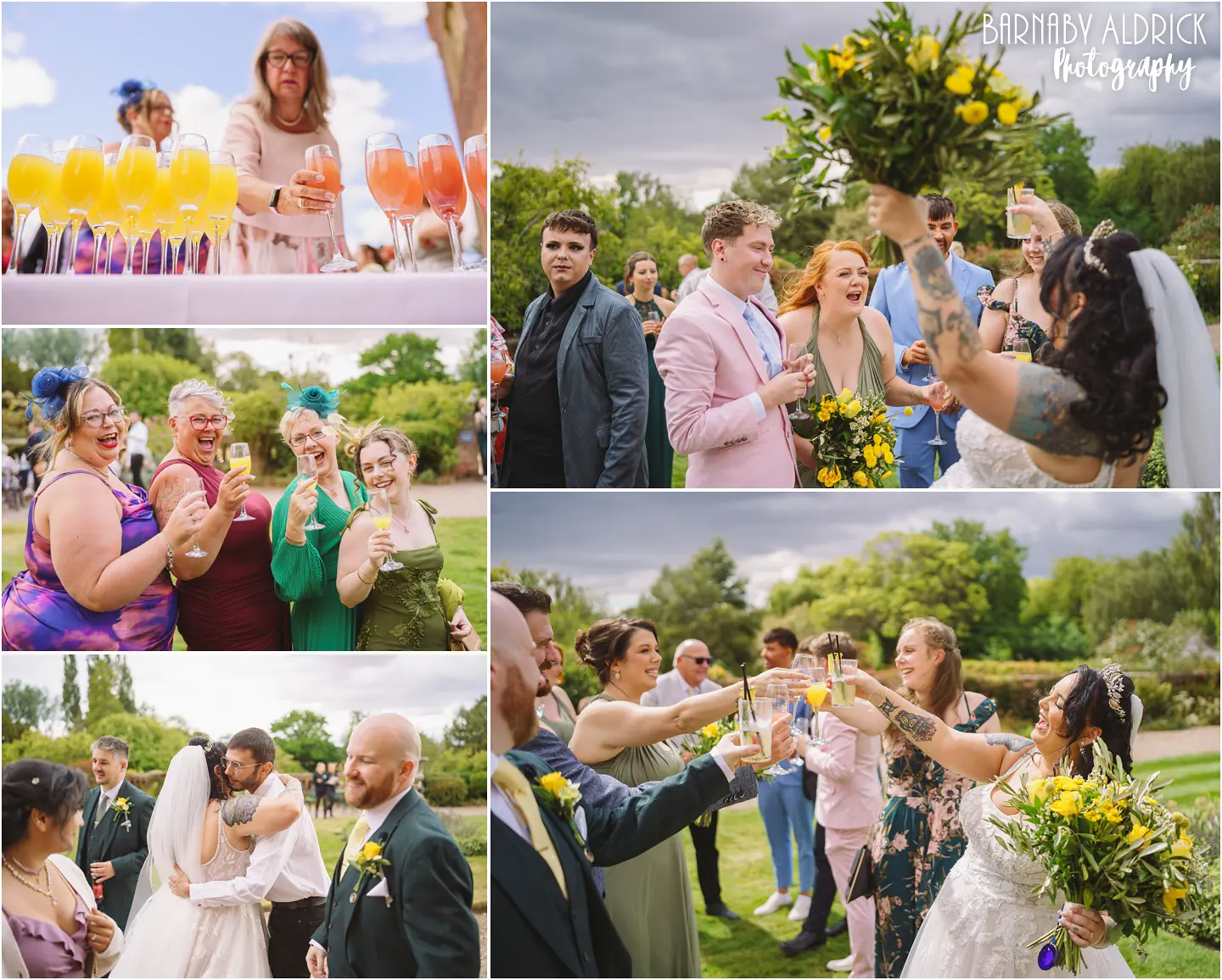 Candid wedding photography at Hodsock Priory Nottinghamshire