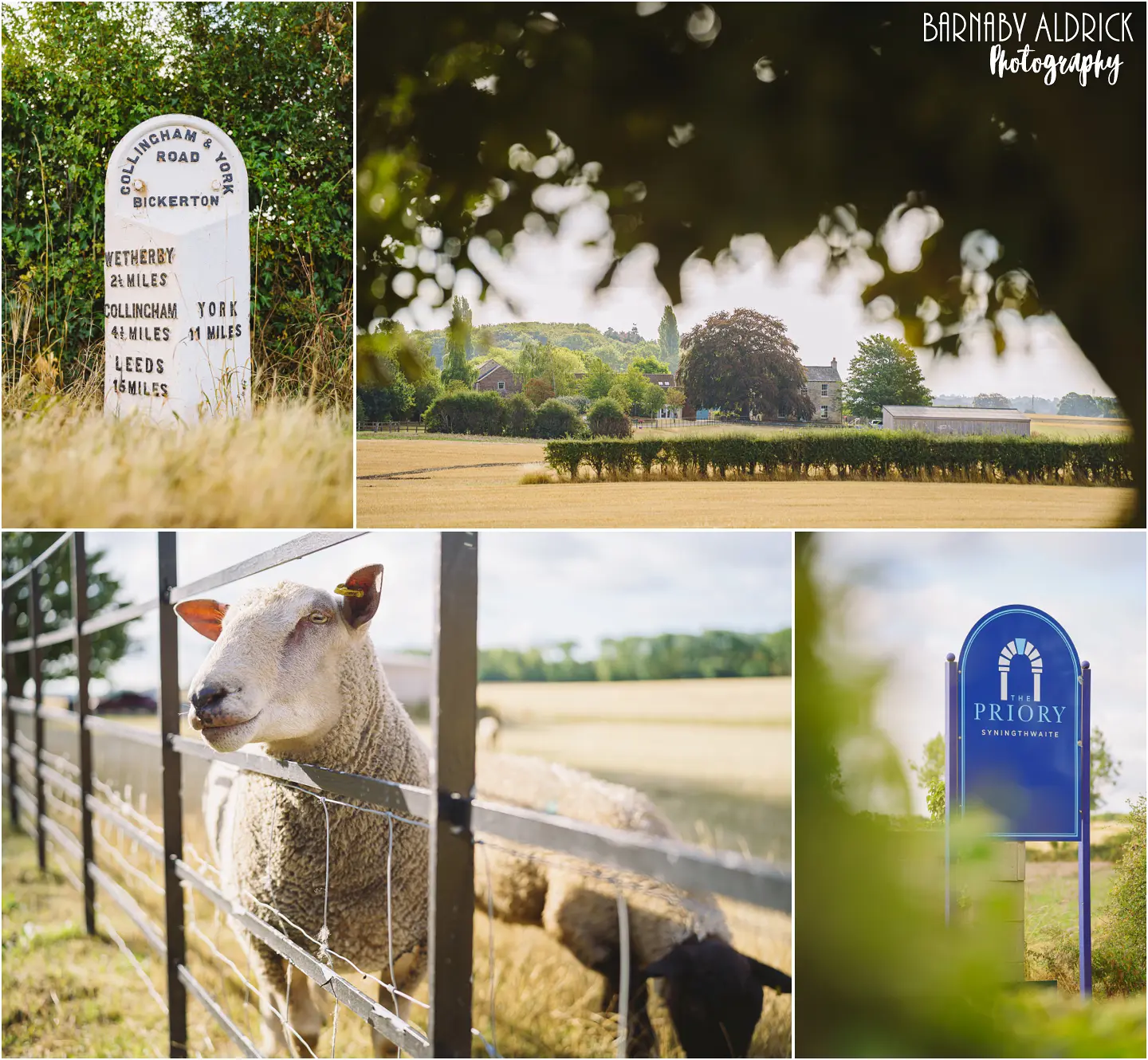 The Priory Cottages wedding venue by Yorkshire Photographer Barnaby Aldrick