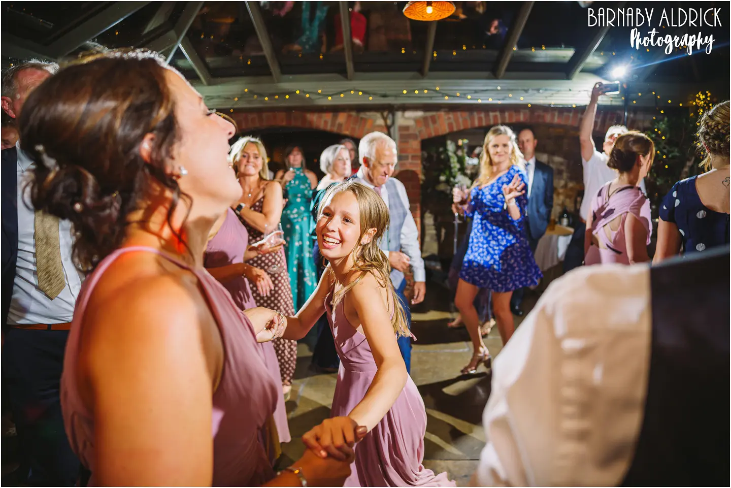 Evening reception photos at The Pheasant in Harome Yorkshire