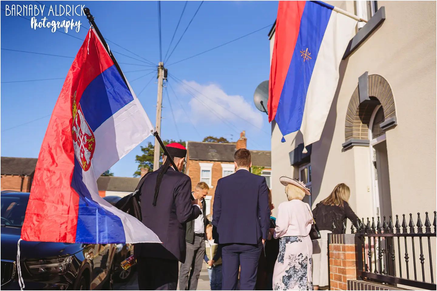 Traditional Serbian wedding preparations Bradford